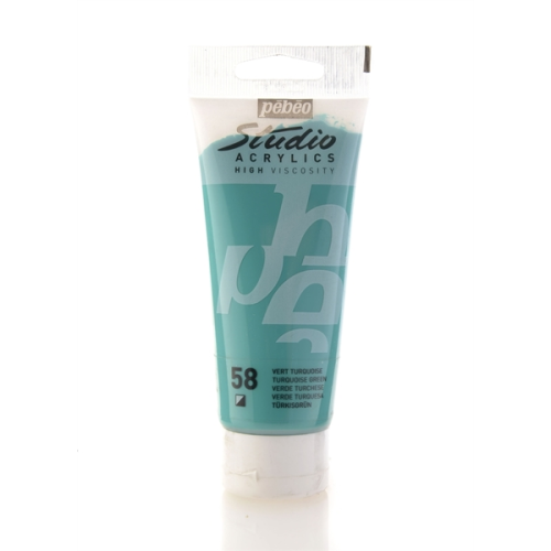 Pebeo Studio Akrilik Boya 58 Turquoise Green Pebeo Studio Akrilik Boya 58 Turquoise Green