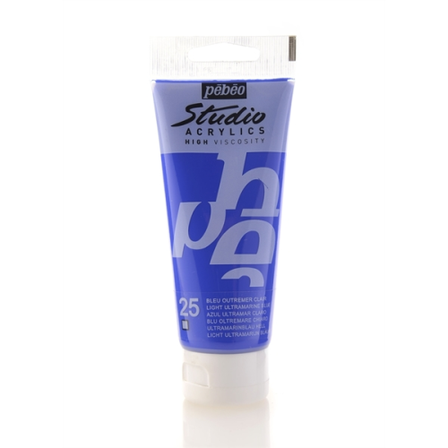 Pebeo Studio Akrilik Boya 25 Light Ultramarine Blue Pebeo Studio Akrilik Boya 25 Light Ultramarine Blue