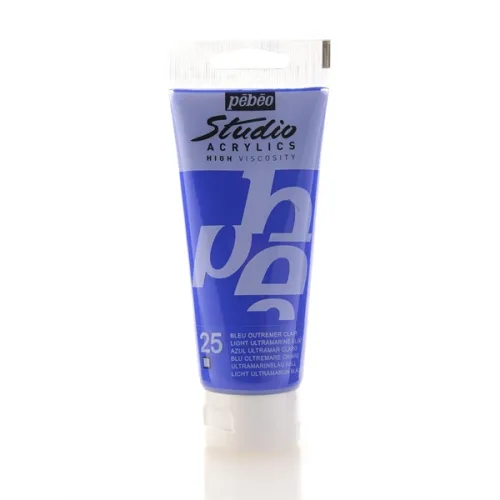 Pebeo Studio 25 Light Ultramarine Blue Acrylic Paint Acrylic Paint Pebeo Studio 25 Light Ultramarine Blue Acrylic Paint Acrylic Paint Paint Pebeo Studio 25 Light Ultramarine Blue Acrylic