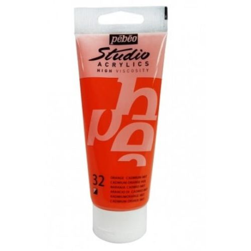 Pebeo Studio Akrilik Boya 32 Cadmium Orange Hue Pebeo Studio Akrilik Boya 32 Cadmium Orange Hue