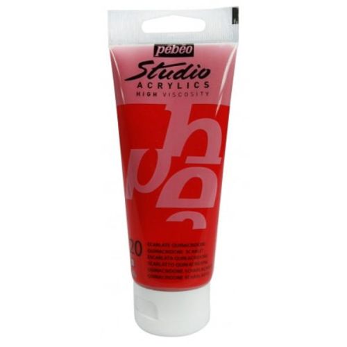 Pebeo Studio Akrilik Boya 20 Quinacridone Scarlet Pebeo Studio Akrilik Boya 20 Quinacridone Scarlet