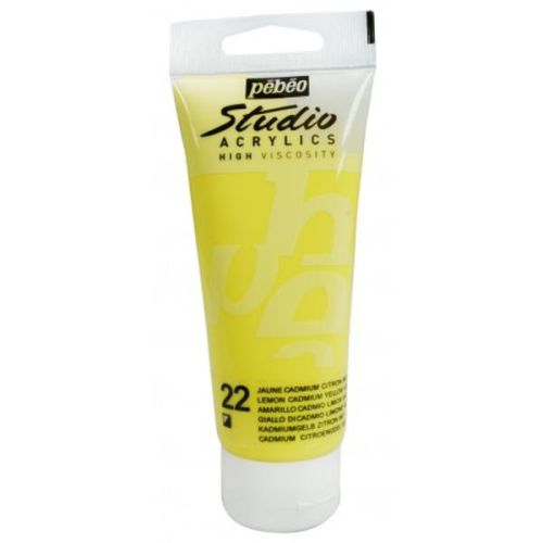 Pebeo Studio Akrilik Boya 22 Lemon Cadmium Yellow Pebeo Studio Akrilik Boya 22 Lemon Cadmium Yellow