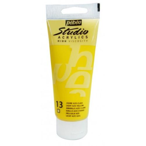 Pebeo Studio Akrilik Boya 13 Light Azo Yellow Pebeo Studio Akrilik Boya 13 Light Azo Yellow