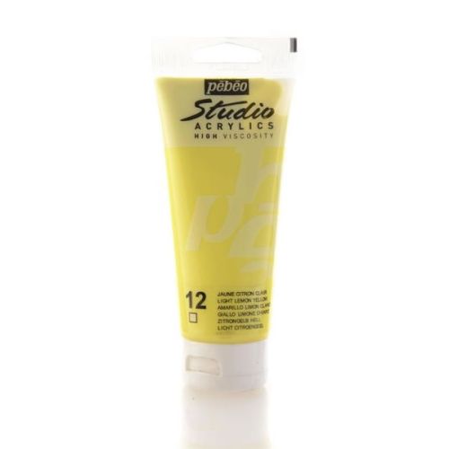 Pebeo Studio Akrilik Boya 12 Light Lemon Yellow Pebeo Studio Akrilik Boya 12 Light Lemon Yellow