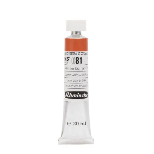 Schmincke Hks Designers Gouache - Burnt Yellow Ochre -20 Ml Gouache Schmincke Hks Designers Gouache - Burnt Yellow Ochre -20 Ml Gouache Paint Schmincke HKS Designers 20 ml Burnt Yellow Ochre for