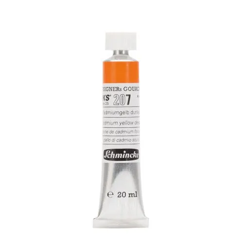 Schmincke Hks Designers Gouache Cadmium Yellow Deep 207 - 20 Ml Guaj Boya Guaj Boya Boyalar Schmincke HKS Designers 20 ml Cadmium