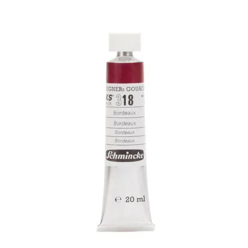 Schmincke Hks Designers Gouache - Bordeaux 318 -20 Ml Gouache Schmincke Hks Designers Gouache - Bordeaux 318 -20 Ml Gouache Paint Schmincke HKS Designers 20 ml Bordeaux 318 for saleSchmincke