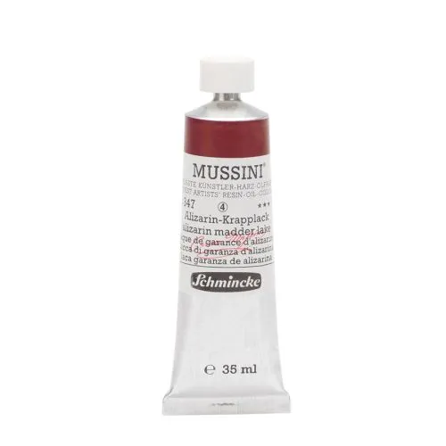 Schmincke Mussini Alizarin Madder Lake 347 Yağlı Boya 35 Ml Yağlı Boya Schmincke Mussini Alizarin Madder Lake 347 Yağlı Boya 35 Ml Yağlı Boya Boyalar Schmincke Mussini Alizarin Madder Lake 347