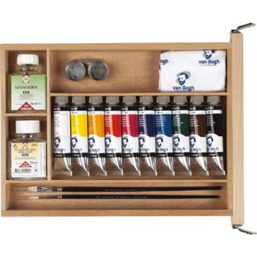 Van Gogh Yağlı Boya Easel Box Set Van Gogh Yağlı Boya Easel Box Set