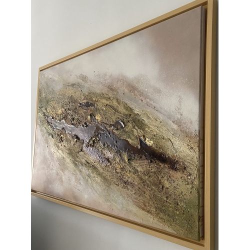 Dryad, Sevinç Müsellimoğlu Emre Karma Teknik Dryad, Sevinç Müsellimoğlu Emre 100*70 kanvas tuval üzerine akrilik, resin ve karışık teknik. Çerçevelidir. Yunan