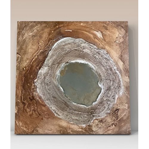 In Vivo, Sevinç Müsellimoğlu Emre Karma Teknik In Vivo, Sevinç Müsellimoğlu Emre “In Vivo “ 50x50 cm kanvas tuval üzerine akrilik, resin & karışık medya