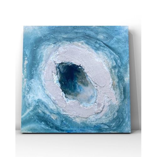 Bir Damla İçinde Okyanus, Sevinç Musellimoglu Emre Akrilik Bir Damla İçinde Okyanus, Sevinç Musellimoglu Emre Kanvas tuval üzerine akrilik , resin, karışık medya 50x50cm