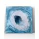 Bir Damla İçinde Okyanus, Sevinç Musellimoglu Emre Akrilik Bir Damla İçinde Okyanus, Sevinç Musellimoglu Emre Kanvas tuval üzerine akrilik , resin, karışık medya 50x50cm