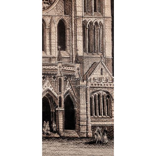 Aykut Demirel, Truro Cathedral İllüstrasyon Aykut Demirel, Truro Cathedral Devasa yapılar ve özellikle bu yapıların eski zamanlara ait olması beni her zaman