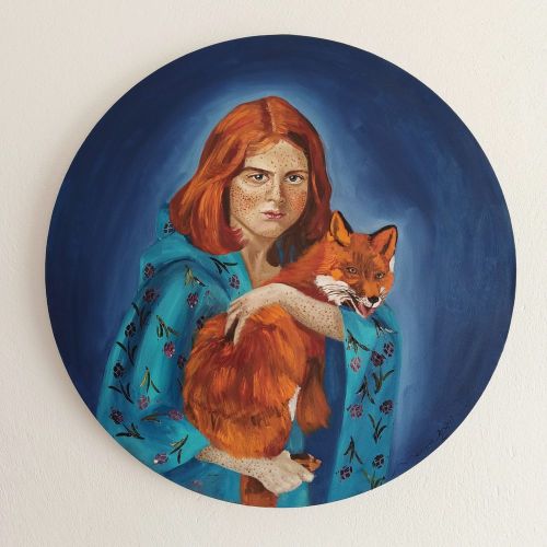 Tilki Masalı, Merve Özbek Yağlıboya Tablo Tilki Masalı, Merve Özbek Tilkiler masallarda genellikle sinsi, uyanık, üç kağıtçı ve yalancı sıfatlarıyla bilinir.