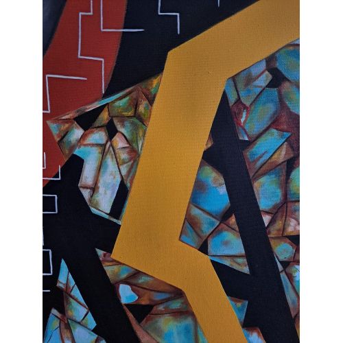 İd, İrem Satılmış Karma Teknik İd, İrem Satılmış İrem Satılmış / İd / Tuval üzeri yağlıboya / 2022 / 90x90cm Psikanaliz biliminin kurucusu Sigmund