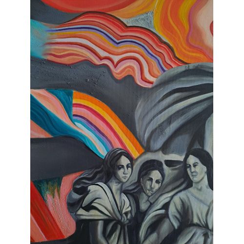 Polikromi, Irem Satılmış Yağlıboya Tablo Polikromi, Irem Satılmış İrem Satılmış / Polikromi / tuval üzeri yağlıboya / 2023 / 100x100cm Yağlıboya Tablo