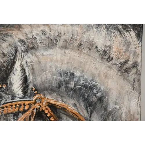 Horse, YevhenIIa Potapova TUVAL, ACRYLIC PAINT, THE MOST MODERN MULTILAYER TECHNIQUE, TEXTURED, FRAMELESS, WITHOUT HANGER
