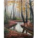 Rain Forest, Aytaç Dutkin SENT AS A ROLL Oil Paint Paintings