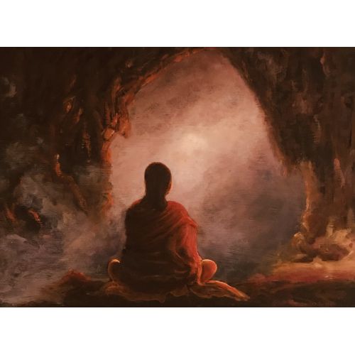 Nirvana, Mahir Büyükgençoğlu Yağlıboya Tablo Nirvana, Mahir Büyükgençoğlu Duralit üzerine yağlıboya Yağlıboya Tablo Orijinal Tablo
