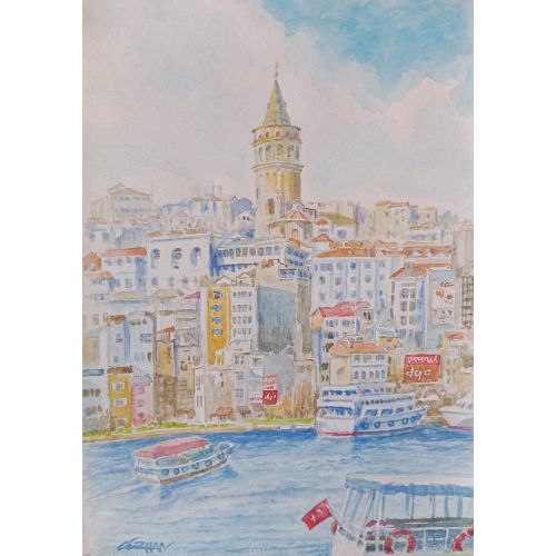 Galata Kulesi Ve Haliç Gürhan Doğaç Galata Kulesi Ve Haliç Gürhan Doğaç