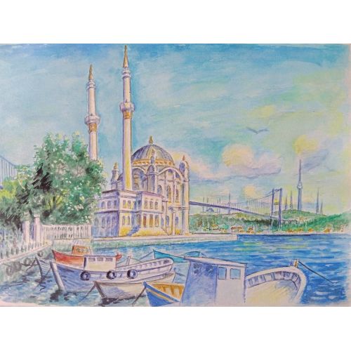 Ortaköy Sahili Ve Tarihi CamII,Gürhan Doğaç Ortaköy Sahili Ve Tarihi CamII,Gürhan Doğaç
