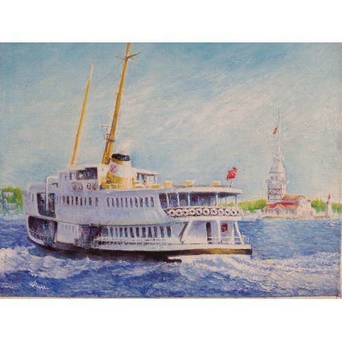 Yolcu Vapuru Ve Kız Kulesi, Gürhan Doğaç Yolcu Vapuru Ve Kız Kulesi, Gürhan Doğaç