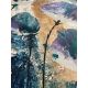 Çiçek Bahçesi 2, Tugba Kuvvetli Yurtsever 40*60 cm  2024  tüab  Çerçevesiz Akrilik Orijinal Tablo