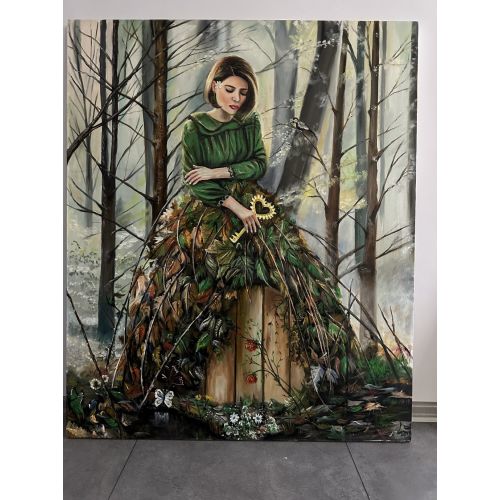Anahtarın Sırrı, Ayse Durgut Yağlıboya Tablo Anahtarın Sırrı, Ayse Durgut Tuval üzeri yağlı boya Yağlıboya Tablo Orijinal Tablo