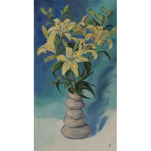 Yellow Lilies, Adriana Balynska Yellow Lilies, Adriana Balynska