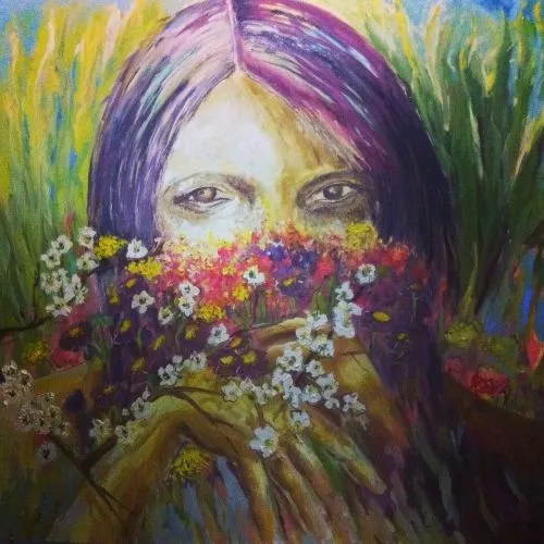 Spring 2, Kubra Aydemir Spring 2 Oil Paint Paintings