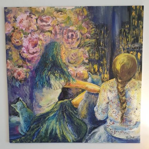 Seyir, Kubra Aydemir Seyir Akrilik Orijinal Tablo