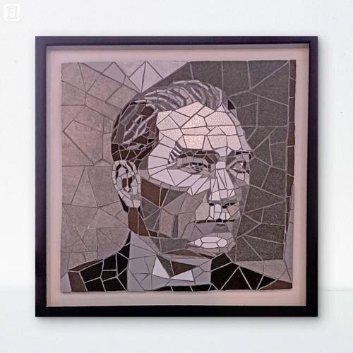 Atatürk, Ceramic Mosaic Painting, Hasan Bayramoğlu