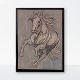 Free Horse, Hasan Bayramoglu Ceramic tiles are mosaic tables created by breaking into small pieces and sticking together. They
