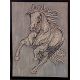 Free Horse, Hasan Bayramoglu Ceramic tiles are mosaic tables created by breaking into small pieces and sticking together. They