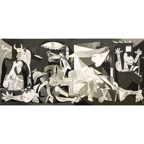 Guernica, Zeliha Sayılı Küçük Guernica Pablo Picasso reprodüksiyon tablo resim Reprodüksiyon Tablo Orijinal Tablo