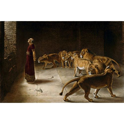 Zeliha Sayili Kucuk, Daniel In The Lions Den Reproduction Zeliha Sayili Kucuk, Daniel In The Lions Den Reproduction