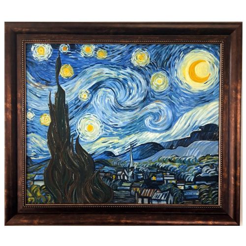 Zeliha Sayili Kucuk, The Starry Night Reproduction Zeliha Sayili Kucuk, The Starry Night Reproduction