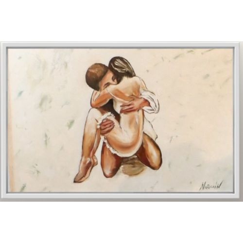 Sonsuz Sarılış, Nermin Heydarova Yağlıboya Tablo Sonsuz Sarılış, Nermin Heydarova Boyut: 60 x 80 cmYüzey: Tuval (canvas)Teknik: Yağlı boyaMalzeme: Profesyonel sanatçı