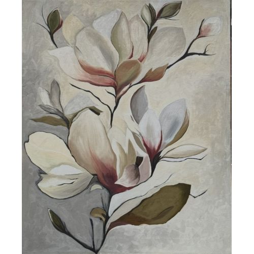 Magnolia'nın Kucaklaması, Nermin Heydarova Yağlıboya Tablo Magnolia'nın Kucaklaması, Nermin Heydarova Boyut: 100 x 80 cm Yüzey: Tuval (canvas) Teknik: Yağlı boya