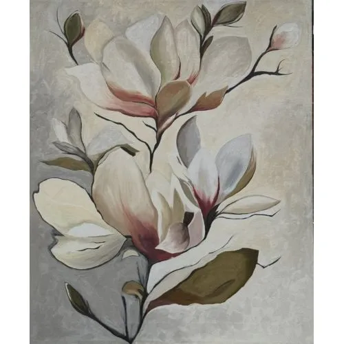 Magnolia'nın Kucaklaması, Nermin Heydarova Yağlıboya Tablo Magnolia'nın Kucaklaması, Nermin Heydarova Boyut: 100 x 80 cm Yüzey: Tuval (canvas) Teknik: Yağlı boya