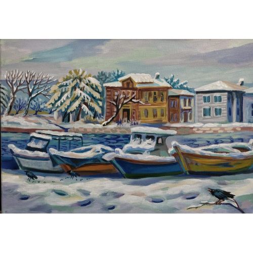 Boats in Kurbağalıdere, Yavuz Saracoglu Boats in Kurbağalıdere, Yavuz Saracoglu