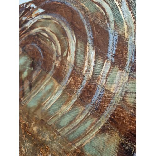 Inspired by Rhodes 1, Ela Yılmaz Acrylic Inspired by Rhodes 1, Ela Yılmaz Streched canvas, acrylic and soft pastel mixed media, no decorative frame, ready to hang, 2025