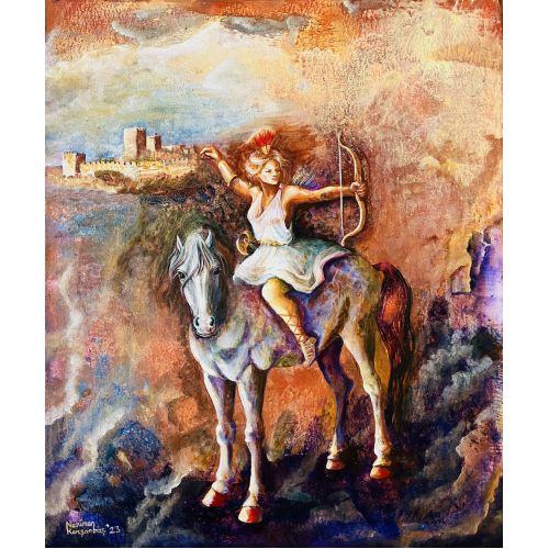 I. Artemisia, Neriman Karşanbaş  Acrylic Paintings