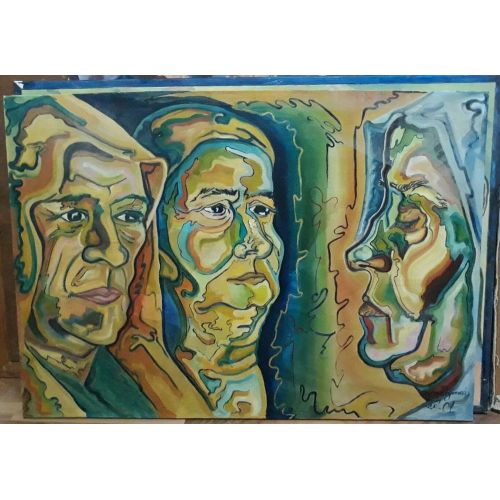 Üslup, Zeynep Yılmaz Yağlıboya Tablo Üslup, Zeynep Yılmaz Üslup Yağlıboya tablo, 70X100 cm Yağlıboya Tablo Yağlıboya Tablo Orijinal Tablo