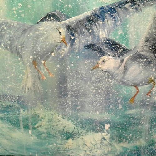 Seagulls And Swallows, Ahmet Kamil Akis