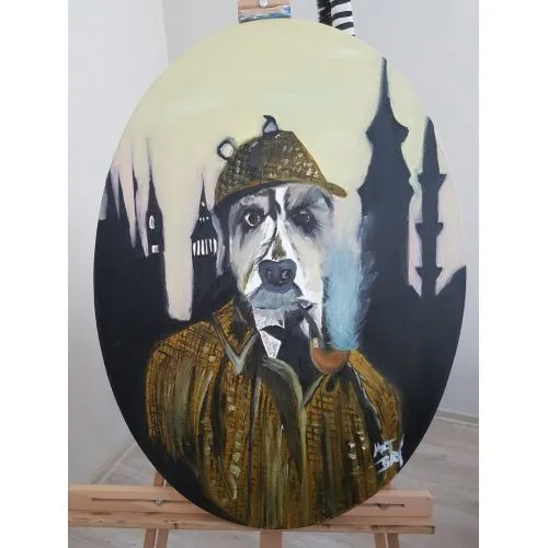 Mr Entel, Mert Bay Mr Entel Oil Paint Paintings