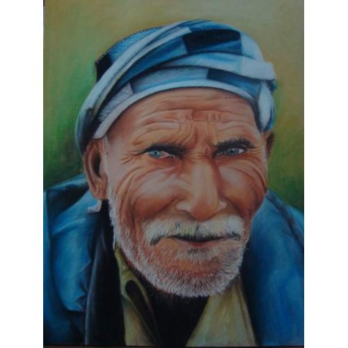 Zaman 3, Ayşegül Parpucu Zaman Pastel Orijinal Tablo