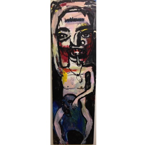 İnanan - Yağlıboya Tablo, Ümit Kara İnanan - Yağlıboya tablo 120x45 cm Yağlı Boya Tuval Ümit Kara Yağlıboya Tablo