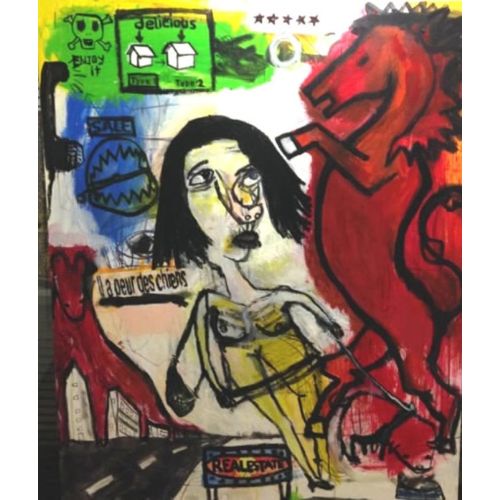 Arazi - Yağlıboya Tablo, Ümit Kara